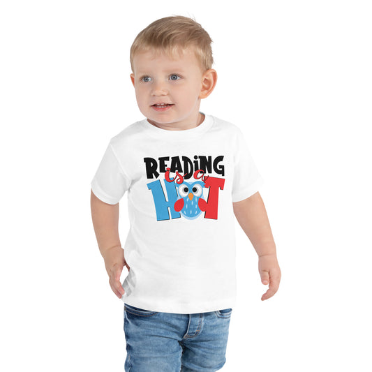 "Reading is a Hoot" Toddler Tee