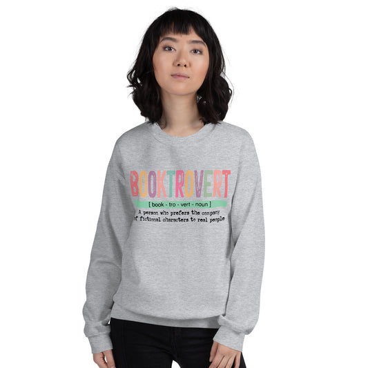 "Booktrovert" Sweatshirt