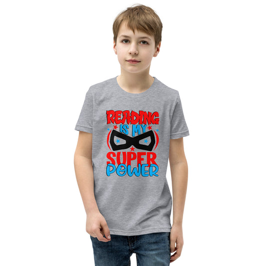 "Reading is my Super Power" Youth T-Shirt